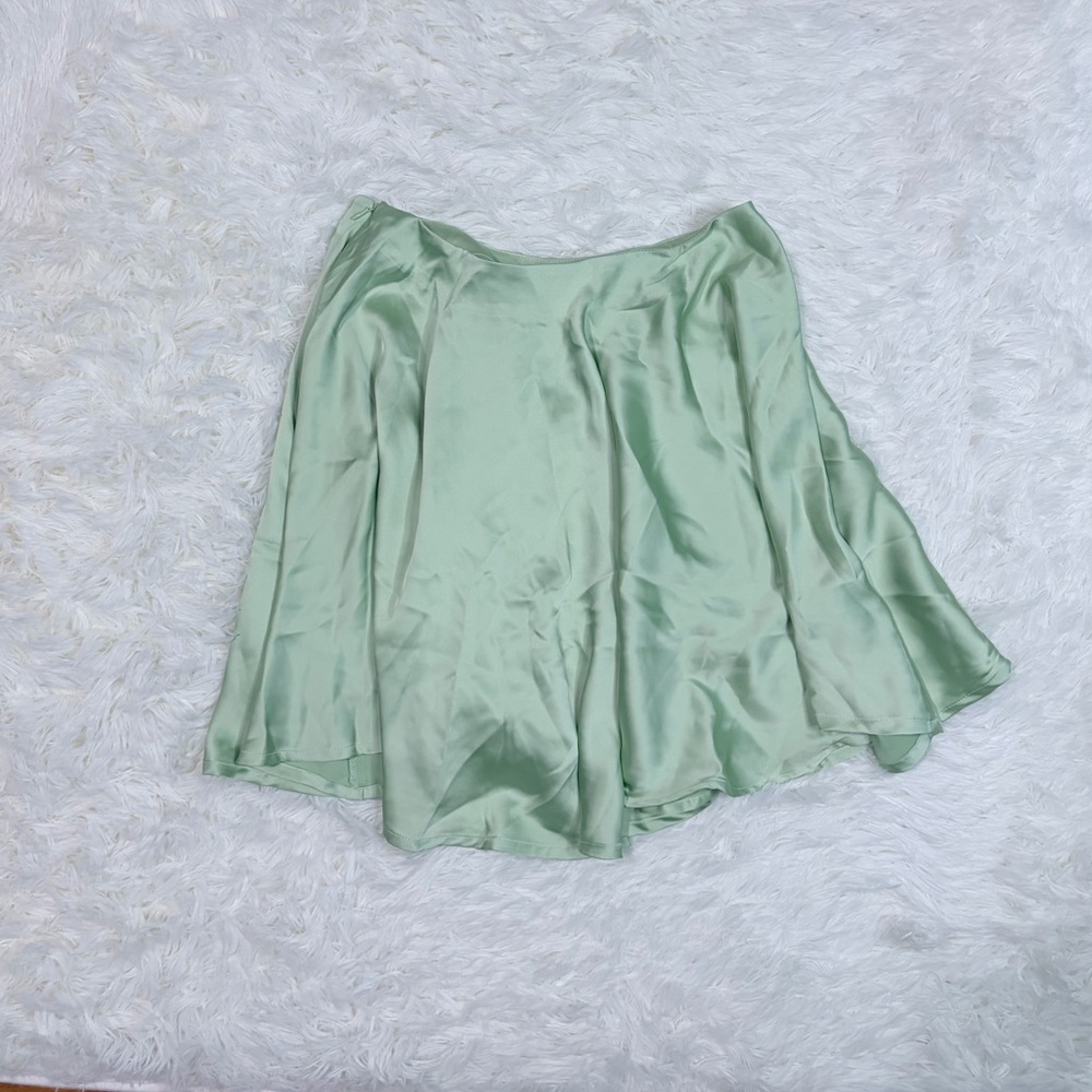 Princess Polly Green Mini Skirt - Picture 2 of 4